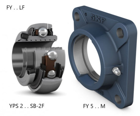 SKF FY 40 LF flänsmonterad lagerenhet