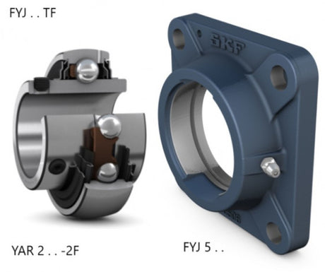 SKF FYJ 50 TF flänsad lagerenhet