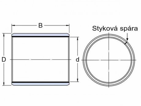 SKF PCM 11011560 E klämskål, stål-PTFE