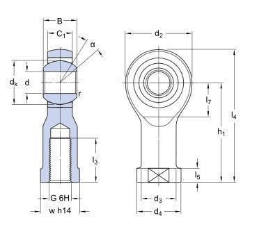 SKF SILKAC 5 M ledningskoppling med flexibel huvud