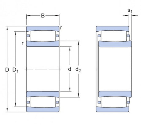 SKF C 2318 toroidlager CARB